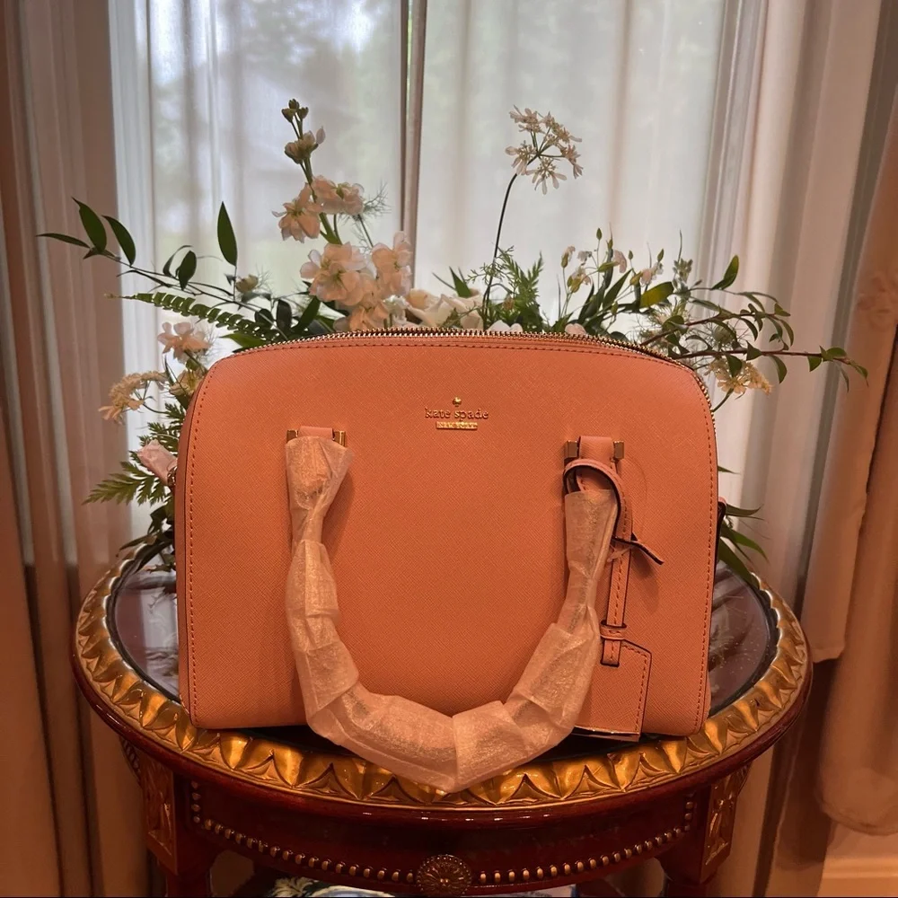 NWT Kate Spade Cameron Street Large Lane Purse in Warm Vellum (pink)